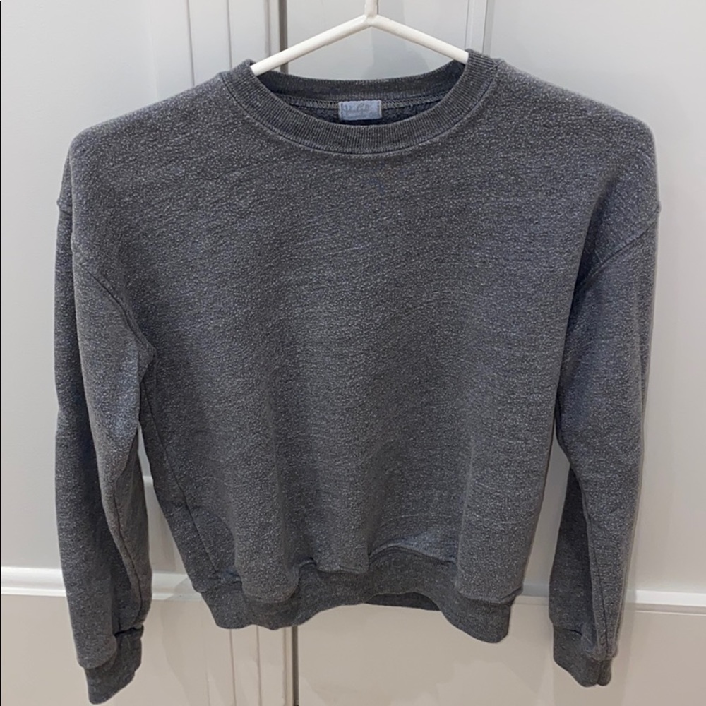 Dark grey brandy melville sweatshirt